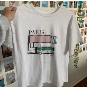 brandy melville paris tee